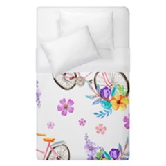 Cycle Ride Duvet Cover (single Size) by designsbymallika