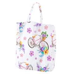 Cycle Ride Giant Grocery Tote by designsbymallika