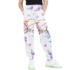 Cycle Ride Kids  Elastic Waist Pants by designsbymallika