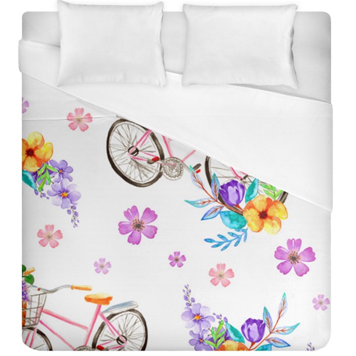 Cycle Ride Duvet Cover (King Size)