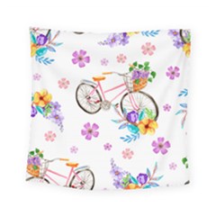 Cycle Ride Square Tapestry (small) by designsbymallika