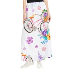 Cycle Ride Maxi Chiffon Skirt by designsbymallika