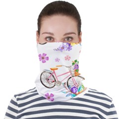 Cycle Ride Face Seamless Bandana (adult) by designsbymallika