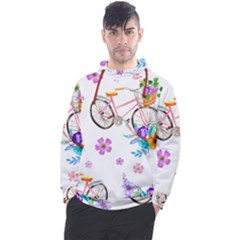 Cycle Ride Men s Pullover Hoodie by designsbymallika