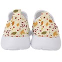 Pretty Leaves Pattern Men s Slip On Sneakers View4