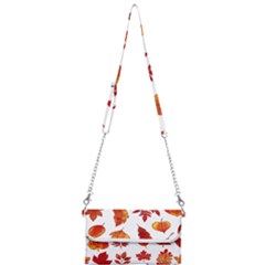 Autumn Pattern Mini Crossbody Handbag by designsbymallika