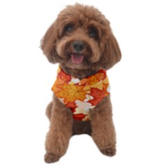 Autumn Leaves Pattern Dog Sweater by designsbymallika