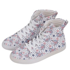 Tender Bouquet Men s Hi-top Skate Sneakers by FloraaplusDesign