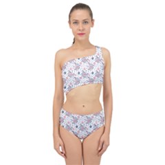 Tender Bouquet Spliced Up Two Piece Swimsuit by FloraaplusDesign