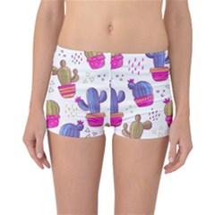 Cactus Love 4 Reversible Boyleg Bikini Bottoms by designsbymallika