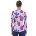 Cactus Love 4 V-Neck Long Sleeve Top View2