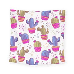 Cactus Love 4 Square Tapestry (small) by designsbymallika