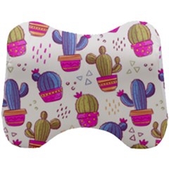 Cactus Love 4 Head Support Cushion by designsbymallika