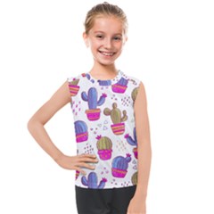 Cactus Love 4 Kids  Mesh Tank Top by designsbymallika