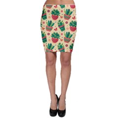 Cactus Love  Bodycon Skirt by designsbymallika