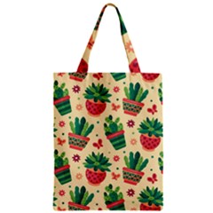 Cactus Love  Zipper Classic Tote Bag by designsbymallika