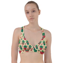 Cactus Love  Sweetheart Sports Bra by designsbymallika