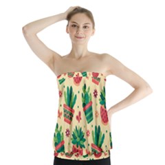 Cactus Love  Strapless Top by designsbymallika