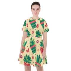 Cactus Love  Sailor Dress by designsbymallika