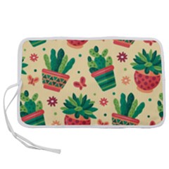 Cactus Love  Pen Storage Case (m)