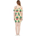 Cactus Love  Shoulder Frill Bodycon Summer Dress View2