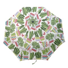 Cactus Love  Folding Umbrellas by designsbymallika