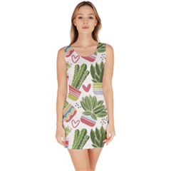 Cactus Love  Bodycon Dress by designsbymallika