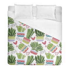 Cactus Love  Duvet Cover (full/ Double Size) by designsbymallika