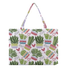 Cactus Love  Medium Tote Bag by designsbymallika