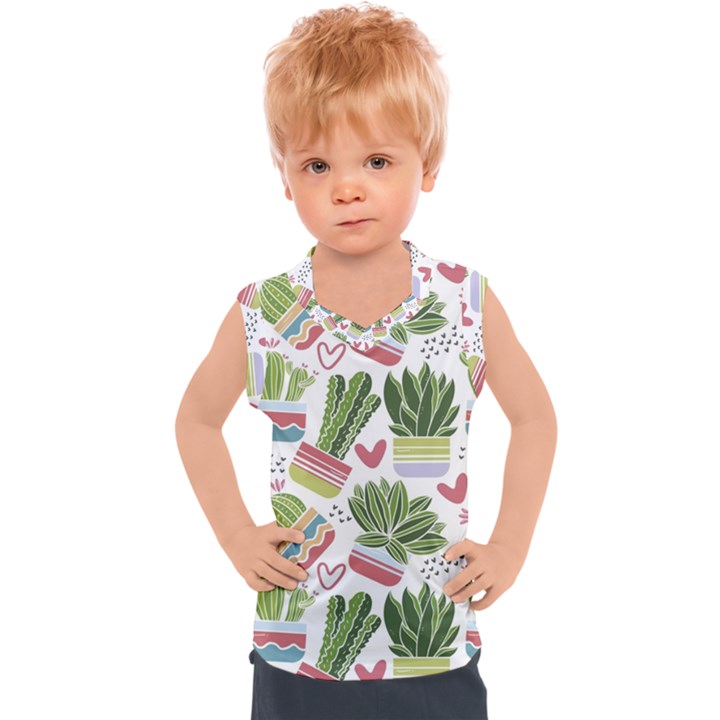 Cactus Love  Kids  Sport Tank Top