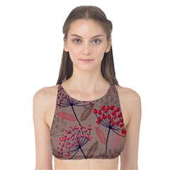 Cherry Love Tank Bikini Top by designsbymallika