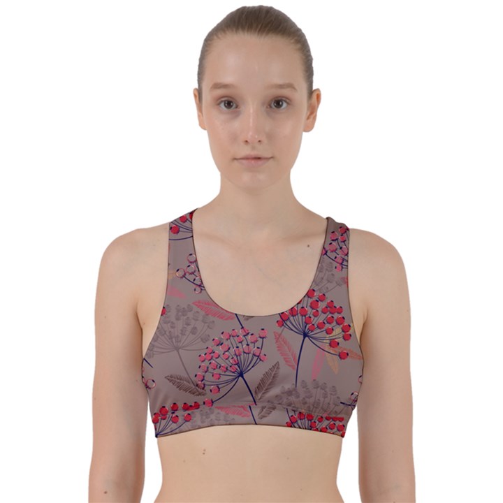 Cherry Love Back Weave Sports Bra