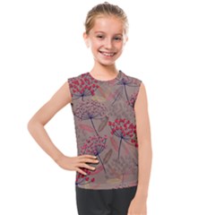 Cherry Love Kids  Mesh Tank Top by designsbymallika