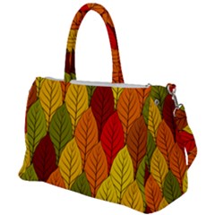 Autumn Leaves Duffel Travel Bag by designsbymallika