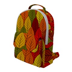 Autumn Leaves Flap Pocket Backpack (large) by designsbymallika