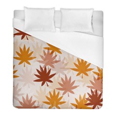 Autumn Leaves Pattern  Duvet Cover (full/ Double Size) by designsbymallika