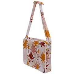 Autumn Leaves Pattern  Cross Body Office Bag by designsbymallika