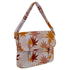 Autumn Leaves Pattern  Buckle Messenger Bag by designsbymallika