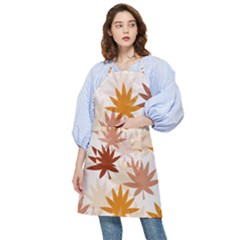 Autumn Leaves Pattern  Pocket Apron by designsbymallika