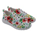 Beautiful Orange Flowers Athletic Shoes View3