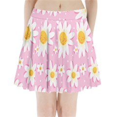 Sunflower Love Pleated Mini Skirt by designsbymallika