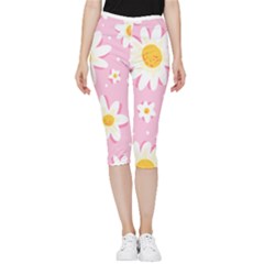 Sunflower Love Inside Out Lightweight Velour Capri Leggings 