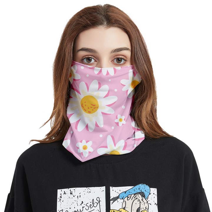 Sunflower Love Face Covering Bandana (Two Sides)