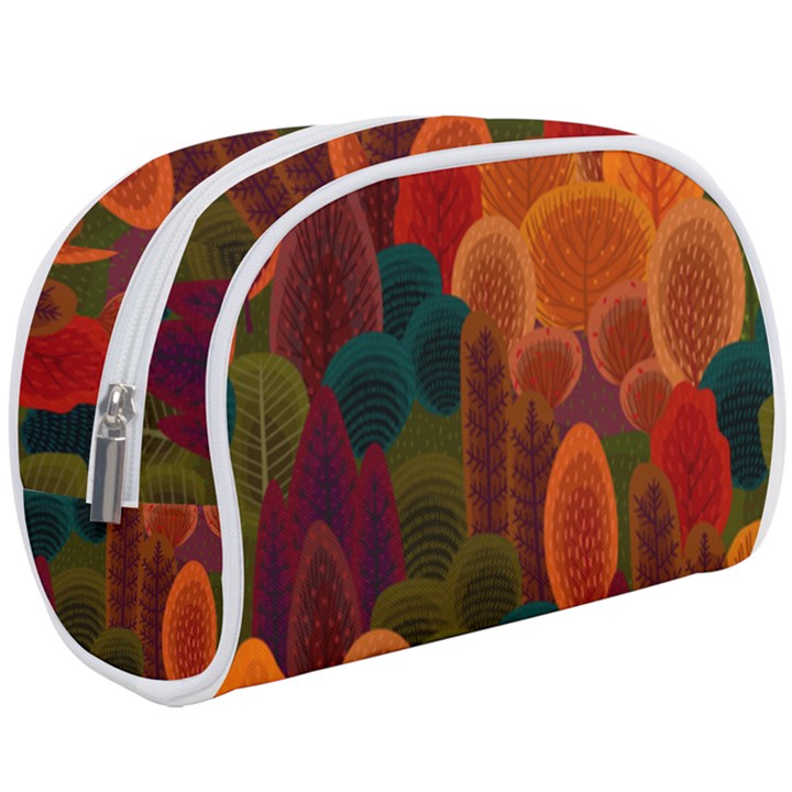 Autumn Trees Makeup Case (Large)