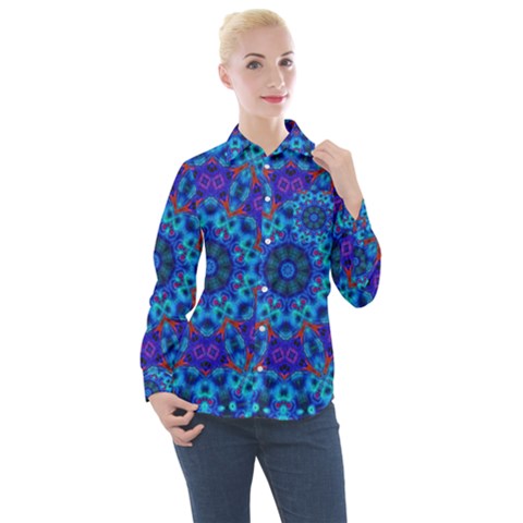 Motif Women s Long Sleeve Pocket Shirt by Sobalvarro