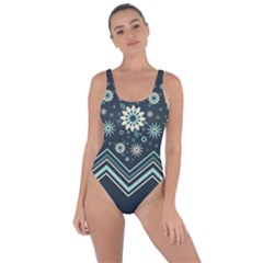 Floral-geometric  Ornament Bring Sexy Back Swimsuit by FloraaplusDesign