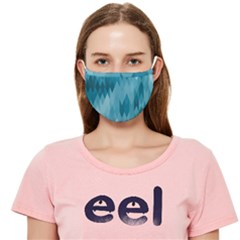 Blue Diamond Mosaic Cloth Face Mask (adult)