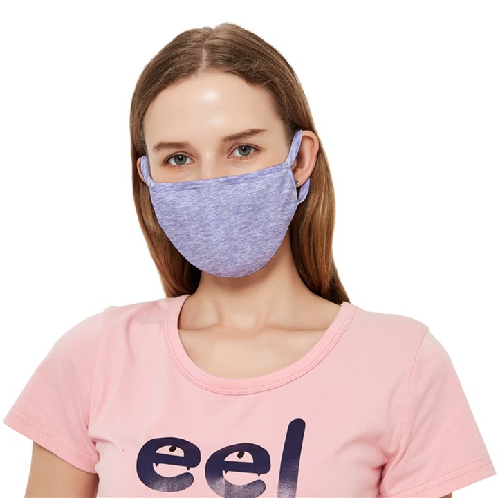 Light Purple Melee Crease Cloth Face Mask (Adult)