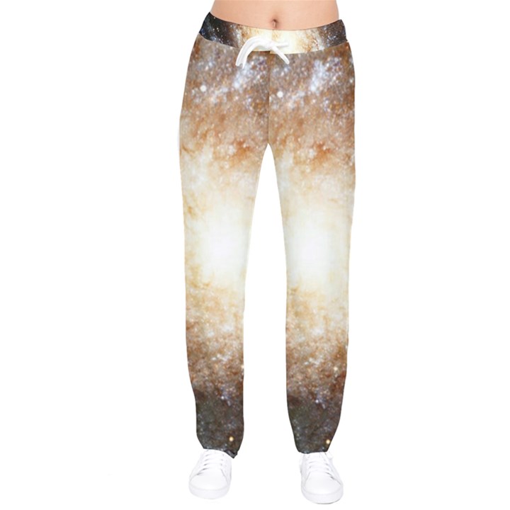 Galaxy Space Women velvet Drawstring Pants