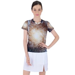 Galaxy Space Women s Sports Top by Sabelacarlos